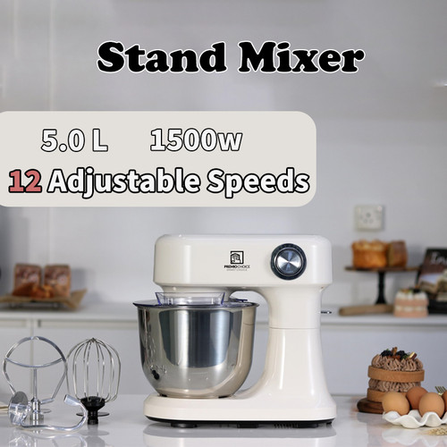 Stainless steel stand mixer - stainless,