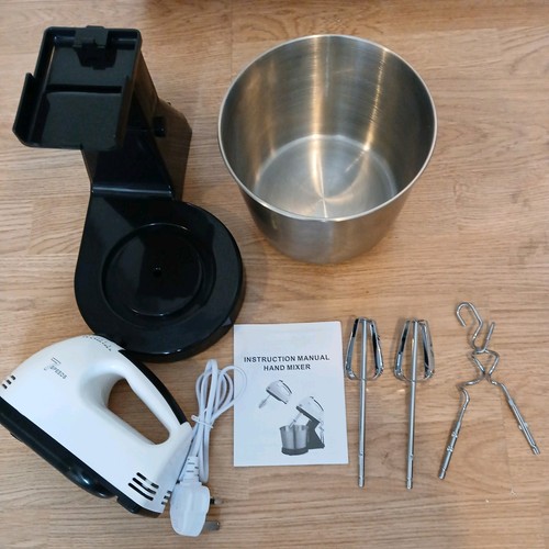 White electric stand - white, mixer